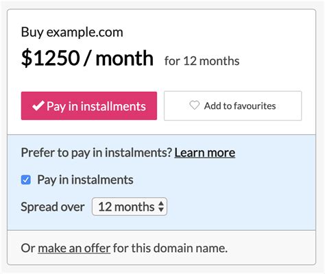 Pay by instalments .